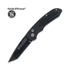  Smith & Wesson SW50BT Extreme Ops Tanto Knife, Black