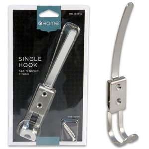  DDI Single Lightrail Nickel Hook Case Pack 6   918942 