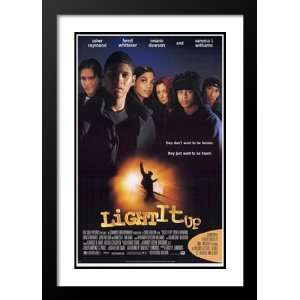  Light It Up 20x26 Framed and Double Matted Movie Poster 