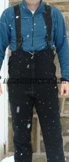   Bib Overalls Pants, Cold Weather Fleece, Military S M L XL NEW  