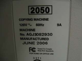 Kyocera KM 2050 B/W Digital Copier Printer MFP  