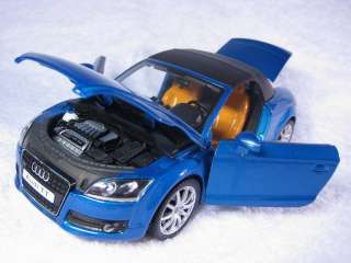 Audi TT blue Cararama Diecast Car Model 124 1/24  