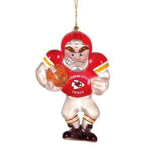 BSS   Kansas City Chiefs NFL Acrylic Football Player Ornament (3.5)