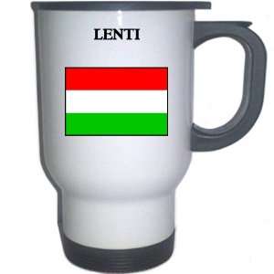  Hungary   LENTI White Stainless Steel Mug Everything 