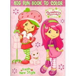  Strawberry Shortcake Big Fun Book to Color ~ Fresh New 