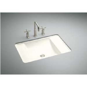  KOHLER K 2838 96 Ledges Undercounter Lavatory, Biscuit 