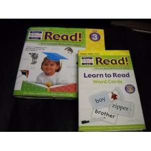  Your Baby Can Read Book 3 and Learn To Read Word Cards 