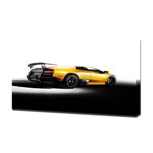 Lamborghini LP 670   Canvas Art   Framed Size 24x36   Ready To Hang