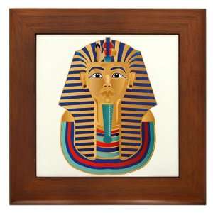  Framed Tile Egyptian Pharaoh King Tut 
