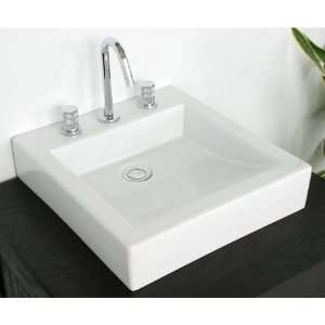  Lacava Design Sinks 5066 03 Lacava Porcelain Basin White 