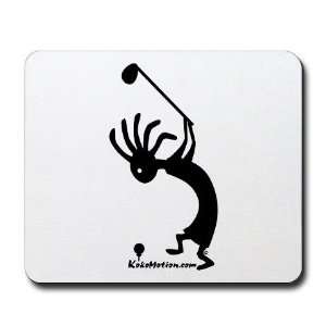  Kokopelli Golfer Sports Mousepad by  Office 