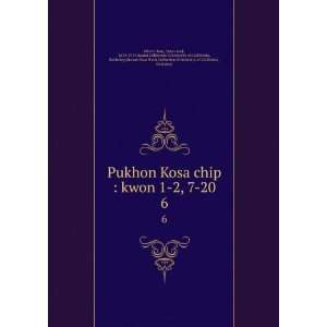  Pukhon Kosa chip  kwon 1 2, 7 20. 6 Chun taek, 1676 1717 