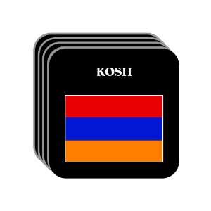  Armenia   KOSH Set of 4 Mini Mousepad Coasters 