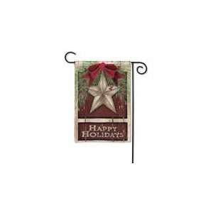 Magnet Works, Ltd. 100% All Weather Polyester Holiday Barn Star Garden 