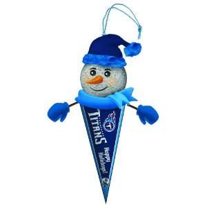  Tennessee Titans Light Up Snowman Pennant Ornament (Set of 