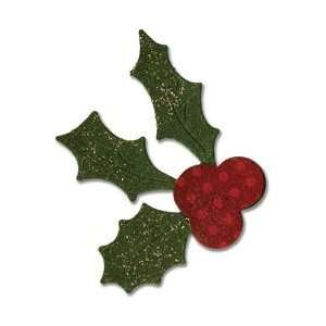   Basic Grey Holly With Berries #5; 3 Items/Order Arts, Crafts & Sewing