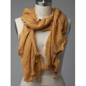  Candy Color Soft Scarf MUSTARD