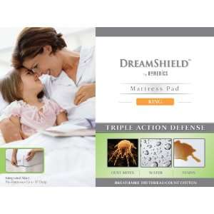  Dreamshield Pillow Top Mattress Pad, King Kitchen 