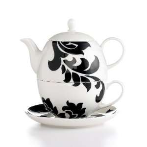  Tea for One Martha Stewart Collection Lisbon Pattern 