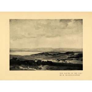  1908 Print Mouth Exe Hughes Stanton Landscape Sky Cloud 