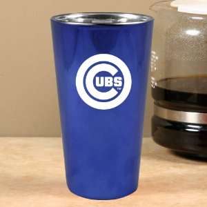  Chicago Cubs Royal Blue Lusterware Pint Cup Sports 