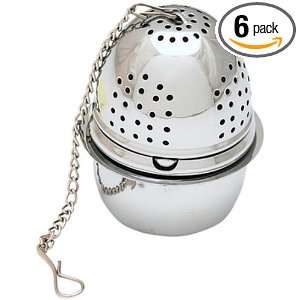 Roland Fancy Tea Balls With Holder, (Pack of 6)  Grocery 
