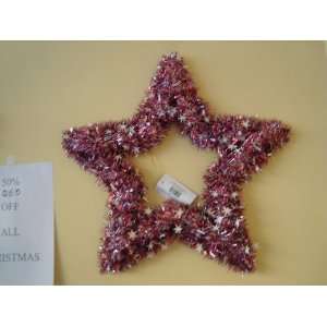  BRAND NEW TINSEL TYPE OF STAR WALL HANGING NEW Everything 
