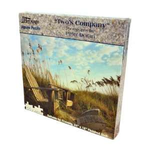  Twos Company 550 Pieces Puzzle   24 X 18 By Artist 