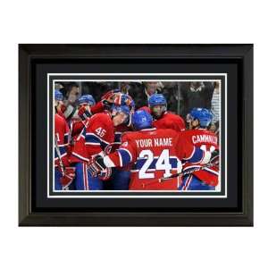  Montreal Canadiens Personalized Print with YOUR NAME 