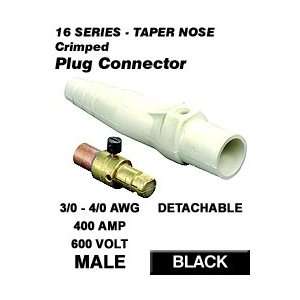 Leviton 16D28 E Male Plug, Contact and Insulator, Cam Type, Detachable 