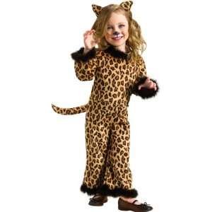 Lets Party By FunWorld Pretty Leopard Toddler Costume / Brown   Size 