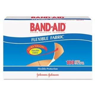 Band Aid Johnson & Johnson Band Aid, Flexible Fabric, 100 Count Boxes