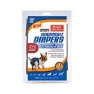   Simple Solutions Washable Diaper For Dogs Large 2 Pack
