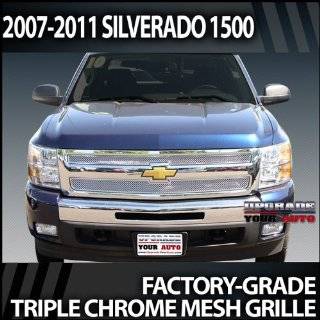 2007 2012 Chevy Silverado 1500 Chrome Mesh Grille