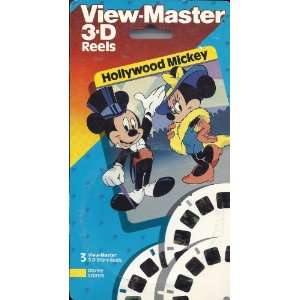  Hollywood Mickey View Master 3 Reel Set   21 3d Images 