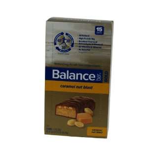  Balance Gold Caramel Nut Blast   15 bar Health & Personal 