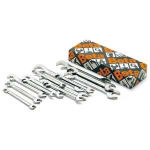 Beta 73/S13 Open End Wrench Set, 13 Pieces ranging from 4mm to 14mm in 