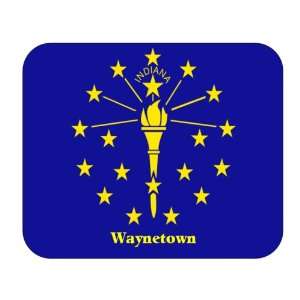  US State Flag   Waynetown, Indiana (IN) Mouse Pad 