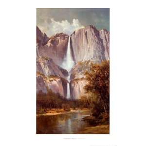 Yosemite Falls by Thomas Hill 22x36 