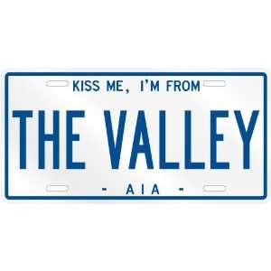   AM FROM THE VALLEY  ANGUILLA LICENSE PLATE SIGN CITY