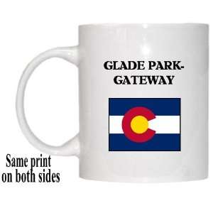  US State Flag   GLADE PARK GATEWAY, Colorado (CO) Mug 