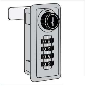  Lock for Open Access Designer Wood Locker Door Electronics