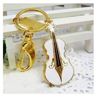  Miniature Musical Violin Keychain 4 Toys & Games
