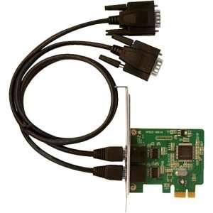  SIIG 2 port PCI Express Serial Adapter. 2PORT DB9 SER PCIE 