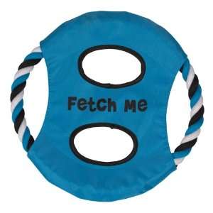  Grriggles Rope/Nylon Fetch Me Flyers Dog Toy, 10 Inch 
