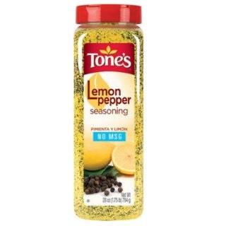 Tones Lemon Pepper Blend   28oz shaker Grocery & Gourmet Food
