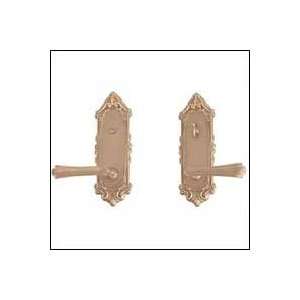  Emtek Decorative Plate Locks 8225 Non Keyed