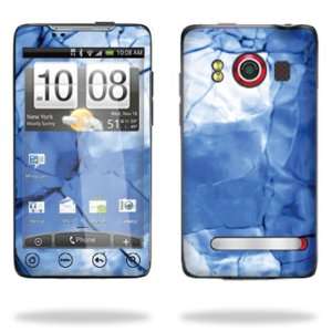   Skin Decal for HTC EVO 4G   Cracked Glass Cell Phones & Accessories