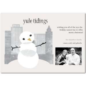  Holiday Cards   City Snowman By Magnolia Press Health 