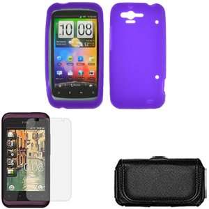  iFase Brand HTC Rhyme/Bliss ADR6330 Combo Solid Purple 